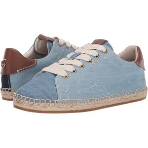 Coach C101 Low Top Espadrille Sneakers Women’s Size 7.5– Signature Style